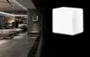 Lâmpadas de vidro LED de vidro branco Cubo de gelo fundo luz ktv / bar / sala de tijolos de quarto