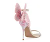 Hot Sale-Sophia Webster Webster Webster Ewangelina Angel-Wing Sandały Wedding Pompy ślubne Damskie Sandal