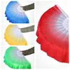 20pcs Party Supplies Arrival Chinese Dance Fan Silk Weil 5 Colors Available For White fan bone Wedding Party Favor T2I5658