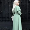 2018 muçulmano abaya vestido mulheres moda islâmico árabe longo hijab vestido preto simples vestuário tradicional abaya muçulmano 7 cores1