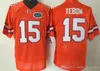 NCAA Florida Gators College 15 Tim Tebow Jerseys 22 Emmitt Smith 6 Jeff Driskel Football Jerseys University Bordado Azul Laranja Branco