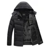 winter jacket men clothes 2019 father warm coats hoodies down cotton padded parkas outerwear overcoat large size wholelsae