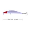 HENGJIA 400 adet wobblers 10.5 CM 11.1G 4 # kanca minnow Sert Yemler Plastik pike Balıkçılık lures isca yapay sazan Balıkçılık ücretsiz nakliye mücadele