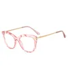 Fashion Transparent Crystal Glasses Frame For Women Designer Optical With Clear Lenses 7 Colors Wholesale