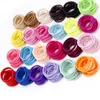 500pcs/lot Size 3CM Elastic Hairbands for Girls Fashion Kid Scrunchie Gum for Hair Accessories Elastic Hair Bands