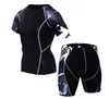 Nouvelle mode été Shorts décontracté és hommes Fitness musculation pantalons de survêtement Compression serré hommes survêtement gymnases Shorts pantalons courts Homme