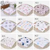 Maslin Baby Babints Cotton Newborn Swaddling Bath Gauze Infant Wrap Wrap Swaddles Kids Sleepsack Cover Cover Play Mat 72 Designs DH8366188