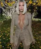 イブニングドレスyousef aljasmi women kim Kardashian 2 Piease Stait