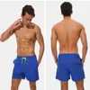 Men Beach Casual Shorts Pants Nylon Quick-drying Pants Mens Elastic Waist Shorts Breathable Waterproof Sports Short
