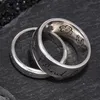 Blind voor liefde Luxe Designer Sieraden Vrouwen Ringen Mannen Mode Sterling zilveren Paar Ring Verlovingsring Bruiloft Vintage Ring gg3692339