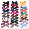 Épingle à cheveux pour filles et enfants, 5 pouces, pince à cheveux populaire pour bébé, accessoires pour cheveux avec nœud papillon coréen, Barrette en velours, 1 pièce