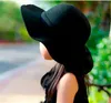 Höst Vinter Varma Barn Boys Flickor Vintage Wide Brim Cap Soft Wool Felt Bowknot Bowler Floppy Barn Sun Hat Beach Hat TO501