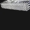Lustres en cristal modernes pendentif quantique cristal triangulaire