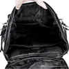 Factory wholesale men handbag multi-pocket fashion backpacks outdoor travel leather leisure backpack personalized leathers student bag