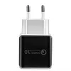 QC 3.0 Быстрое настенное зарядное устройство USB быстрый зарядку 5V 3A 9V 2A проездной адаптер питания Быстрая зарядка US Plug для Samsung Xiaomi Smartphone