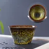 Tasse à thé Puer verte, changement de four, bol à thé en céramique, verres pour la maison et le bureau, tasse à thé créative pour accessoires de décoration pour la maison