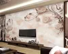 3d Wallpaper Walls European Modern Romantic Tile Marble TV Background Wall brick mural HD Wallpaper