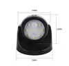 PIR Motion Sensor 9 LED Nachtlampje 360 ​​Graden Rotatie Draadloze Detector Nachtlampje Wandlamp Auto Aan / Uit Closet Hallway Light