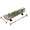 Mini skateboard di dita pattinaggio Creative Punta di dito del movimenti in plastica liscia giocattoli per bambini per bambini DC520