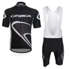 ORBEA Team Cycling Kortärmad jersey bib-shorts set Sommar Utomhussportsuniform för män Cykelkläder cykel Outfits Y21032202