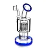 Recycleur Toro Bong Pipe à eau en verre Dab Rig Diffuse Perc Accessoires pour fumer Tuyaux de plate-forme pétrolière avec Banger Hookahs Bubbler