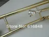 3 Key Tenor Trombone 85 Alloy Copper Speaker Guldyta Tenor Trombone B Plansinstrument med trombonmunstycke och påse