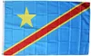Die Demokratische Republik Kongo Flag 90x150cm Cod National Country Flag Banner 3x5 Fuß für die Dekoration des Heimtreffens 5169348