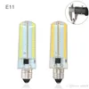 Dimmable E11 E12 E14 E17 G9 Led Bulb 100-140V 152 Leds 110V 120V Corn Bulb Silicone Led Lamps Crystal Candle For Chandeliers