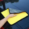 Multifunctionele pluche microvezelreinigingsdoek voor huishouden, auto wassen, drogen auto details 7m-4