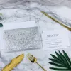 Caddiely Düğün Davetimi - Glitter Gümüş Lazer Kesim Cep Özelleştirilmiş Eklemek, Çiçek Lazer Kesim Düğün Davetiyeleri