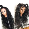 Full Frontal Wigs Loose Deep Wave Lace Front Human Hair Wig Pre Plucked with Baby Hairs 20 Inch Glueless hd transparent swiss 150% Density Diva1