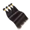 Lose Deep Wave Virgin Human Hair Extension Bündel mit 4x4 Spitzenverschluss natürliche Farbe Nass und welliges Gewebe Nerz Brasilianer lockiger Bun3486335