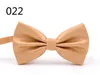 Bow Slipsar 12 * 6.5cm Vuxen Dubbeldäck Jacquard Bow Slips 32 Färger Justera spännet Solid Färg Bowknot Erbjudna Bowtie för julklapp