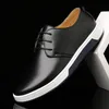 البيع الساخن Gentleman Casual Pu Boots Leisure Low Footwear Pu Leather Shoes أحذية المشي لمسافات طويلة