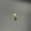 Freeshipping Gold Tone SMA Male to Male Plug in Series RF Coaxial Cable Coupler Adapter Connector
