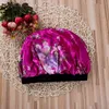 Kvinnor Satin Night Beauty Salon Sleep Cap Cover Hair Hat Silk Head Wide Elastic Band för Curly Springy Hair Chemo Cap5718782