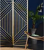 Openwork Screen Nordic Light luxury Room Dividers folding mobile porch wall screens simple modern office