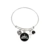 Black Lives Matter Bracciali Croce Cuore Perline Non riesco a respirare Lettera Fascino Moda Treccia Bracciale in pelle Bracciale da uomo per regalo di gioielli da donna