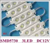 H￶gkvalitativ injektion Epoxy Vattent￤t LED -modul Ljus SMD 5730 LED Back Light Backlight DC12V 1.44W 3 LED IP66 ABS CE