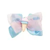 15502 bébé filles dessin animé nœud papillon Barrettes ruban arc pinces à cheveux princesse filles épingle à cheveux Barrette filles enfants accessoires