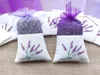 Paars Katoen Organza Lavendel Sachet Bag DIY Gedroogde Bloem Sweet Bursa Garderobe Mould-Dichte Gift Bag