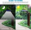 LED Wall Lamp 90 lysdioder Solar Light 3 -lägen Vattentät IP65 LED Solar Lamp Pir Motion Sensor LED Garden Light Outdoor Pathway Wall Light