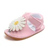 Baby Girls Sandals Summer Fashion Hard Sole Baby Shoes Niemowlęta Dziewczyny Kwiaty Prewalker Maluch Księżniczka Buty