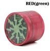 Den senaste rökning 63x50mm Size FourLayer Aluminium Alloy Material Lightning Model Style Tobacco Smoke Set Tobacco Grinder8065829