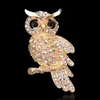 Grote Bird Owls Vintage Broches Antiques Boeket Owle Pin Up Designer Wedded Broach Sjaal Clips Sieraden Gratis Verzending