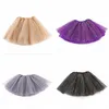 Dzieci Tutu Spódnice Baby Girls Cekiny Mesh Księżniczka Mini Dress Tulle Pettiskirt Balet Kostium Ubrania Ball Suknia Spódnica Party Stagewear Py647