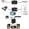 Цифровой и аналоговый адаптер аудио -преобразователя цифровой оптический волокно коаксиальный сигнал RCA Toslink для аналогового аудио -преобразователя домашний театр 6885641