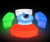 waterproof Glowing arc-shaped snake chairs combination living room sofa LED bar furniture explosion models selling bar stool