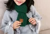 Вязаные шарфы, малыши дети шарф мальчики девочки зима вязаные теплые шарфы шеи теплее.Рождественские подарки и новогодний подарок