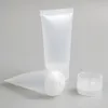 50 x 50 ml Vasca morbida cosmetica trasparente satinata di alta qualità 50 g Crema per le mani Crema per gli occhi Tubo di plastica Imballaggio Contenitore portatile vuoto